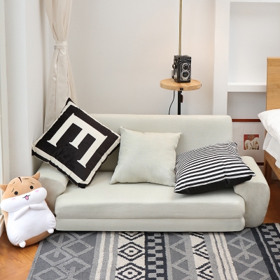 新品r懒人沙发床两用双人日式榻榻米多功能小户型卧室坐地可折叠