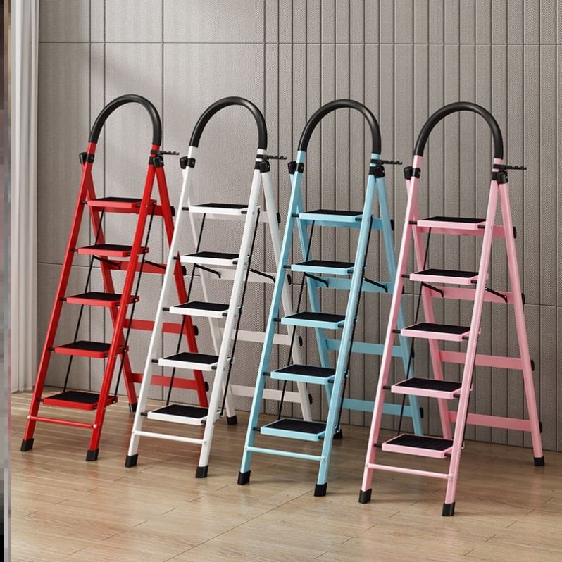 梯子家用折叠伸缩安全楼梯小型便捷室内加厚梯凳多功能结实人字梯