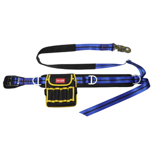 电工专用腰带安全带 电力安全绳 高空作业保险带二保绳电工围杆带