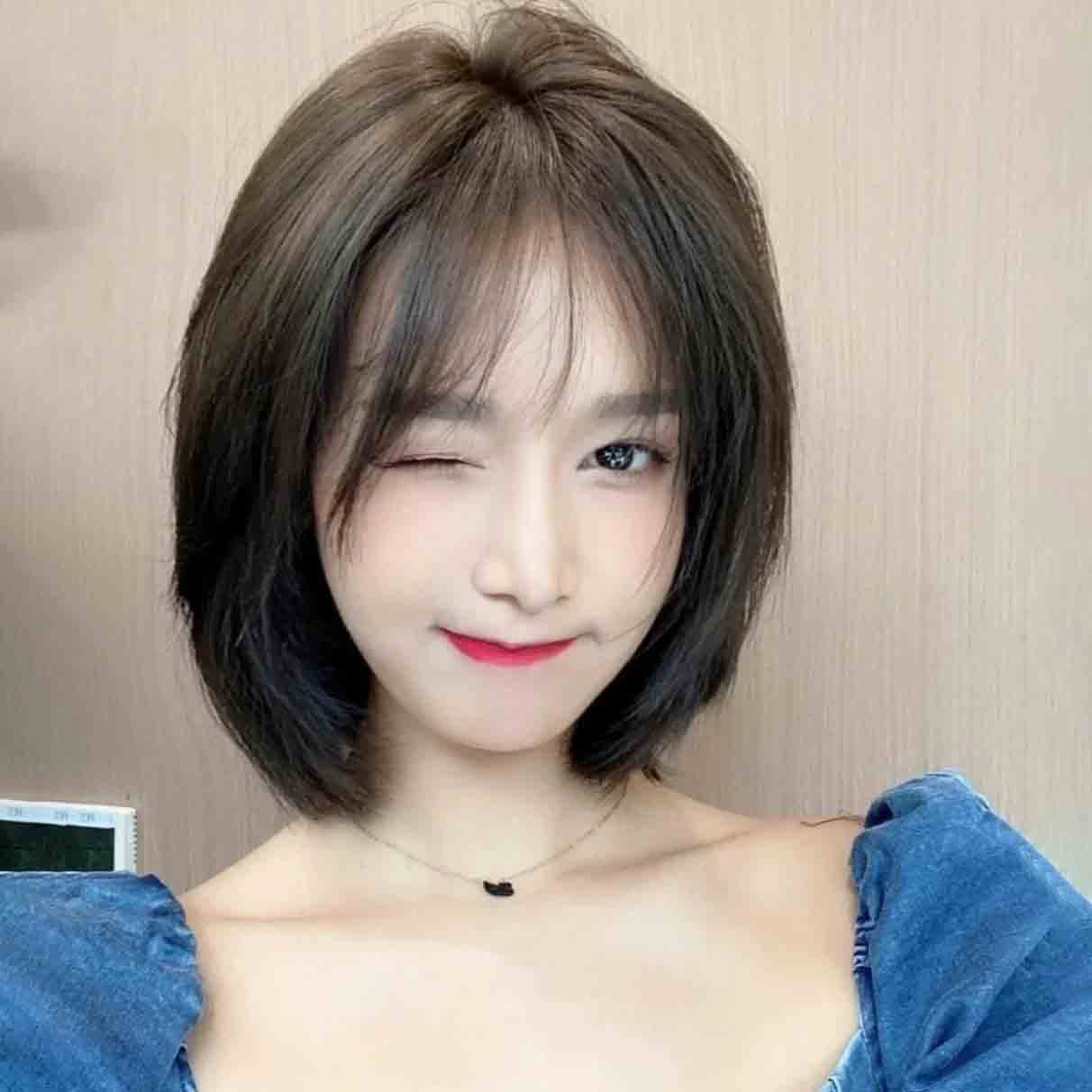 假发2021年时尚新款女短发