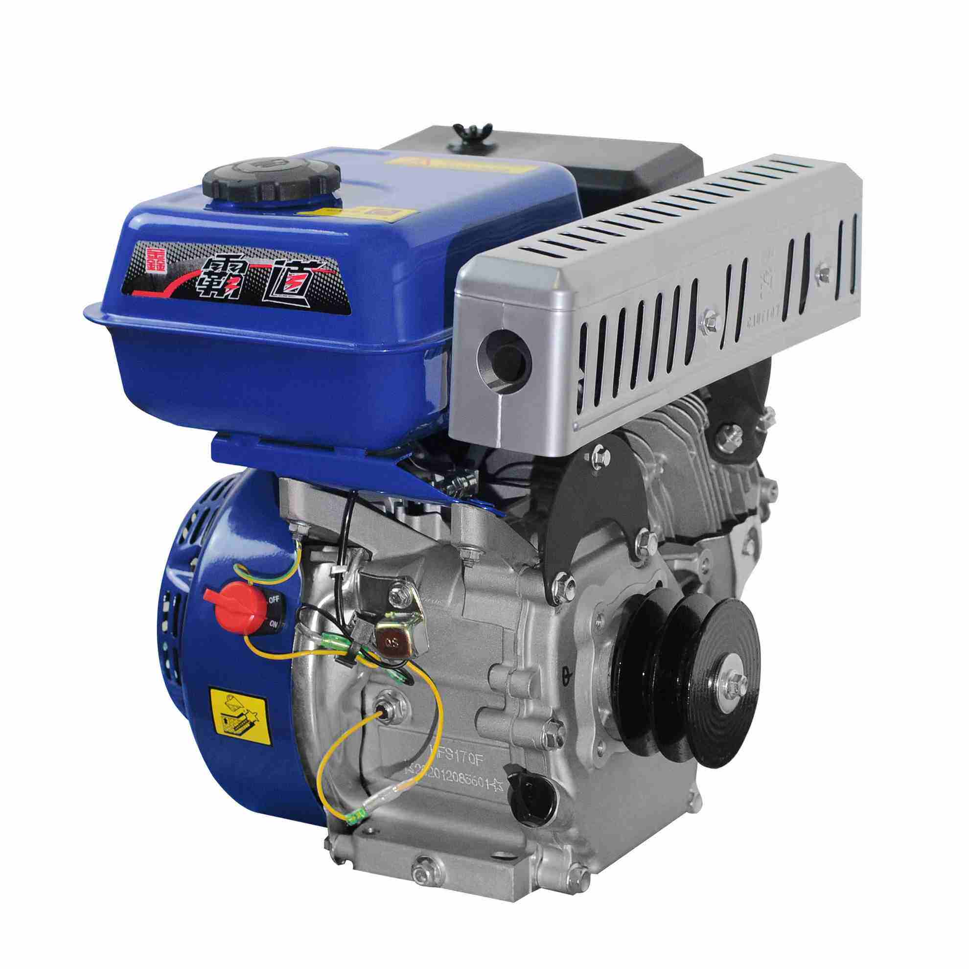 高档鑫霸道汽油机单缸四冲程170f190f小型汽油发动机农用微耕机打