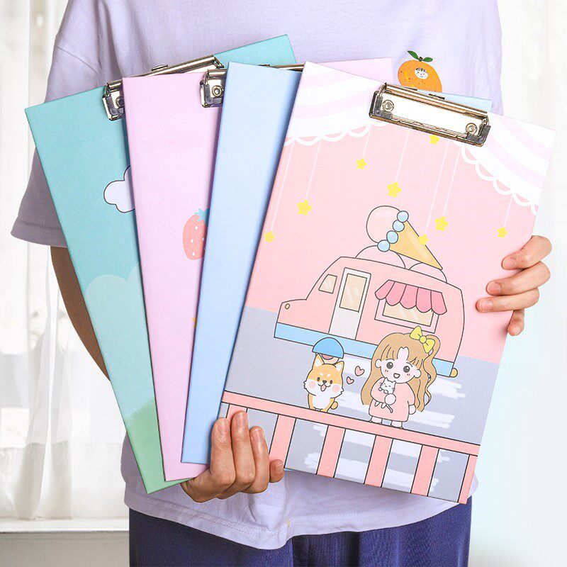 a4板夹写字文件夹书写画板小学生硬板夹纸板垫板写作业的夹板文具