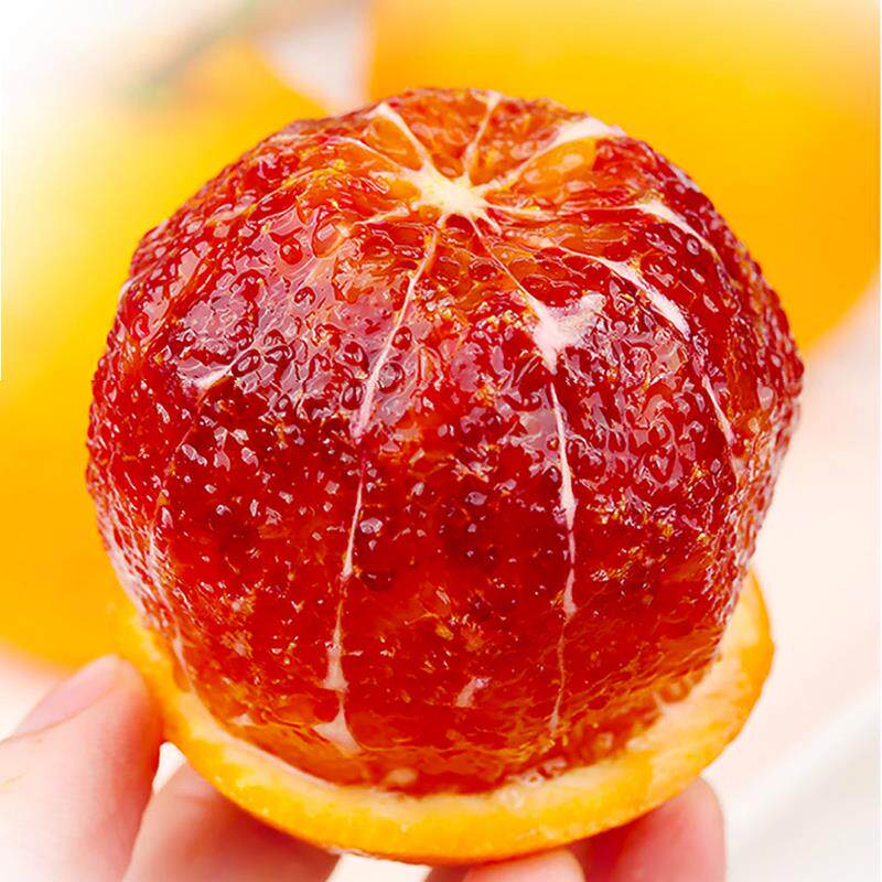 血橙子红心新鲜_重庆玫瑰血橙子10斤新鲜水果万州长寿湖红心肉正宗
