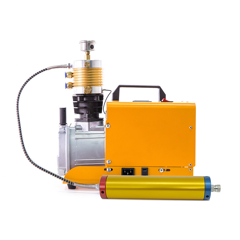 smaco高压气动充气泵电动打气机30mpa小型便携电动高压打气机