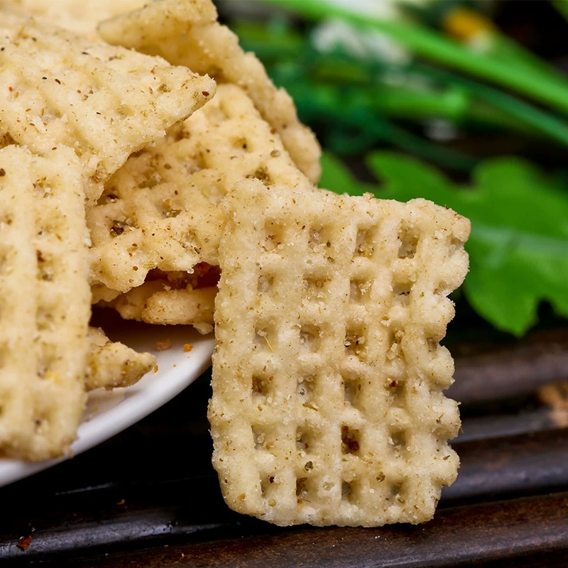 陕西香辣锅巴麻辣孜然味膨化食品休闲小包装整箱零食散装包邮特产