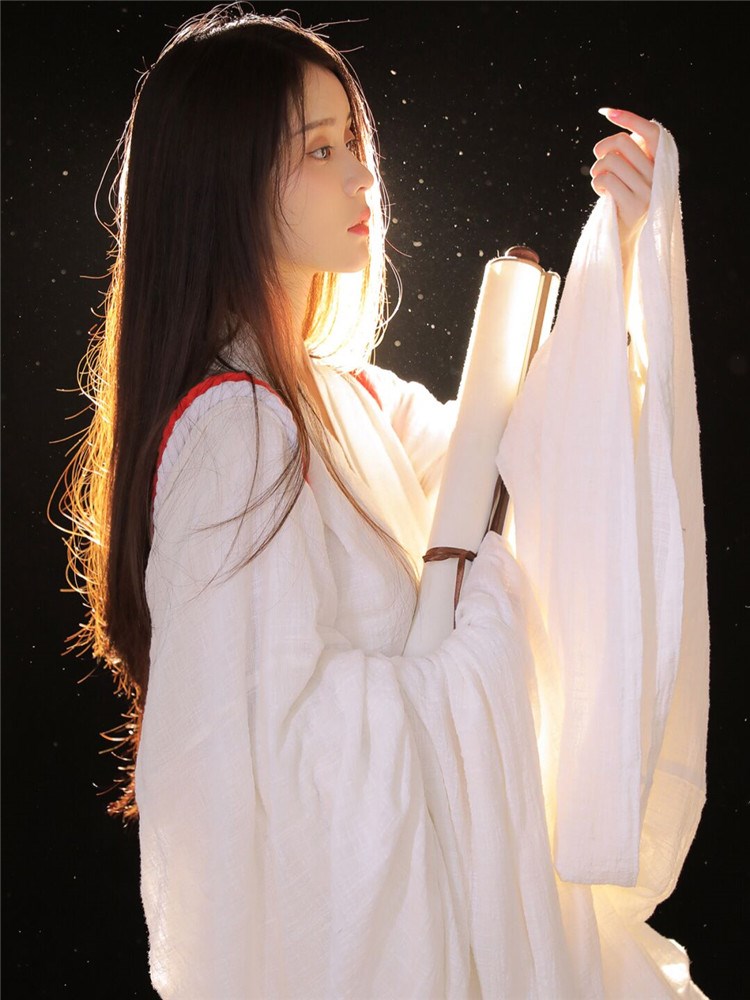 古装摄影服装_神明少女汉服有香如故超仙古装棉麻古风影楼主题拍照