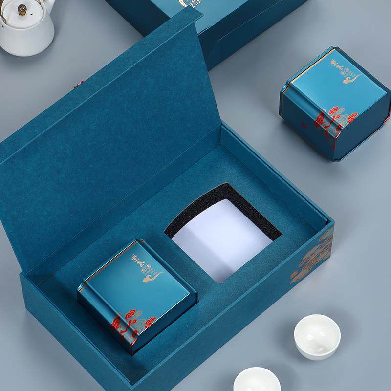 祁门红茶茶叶包装礼盒空盒袍枞斤大红子n凤凰单半茶叶罐茶叶盒