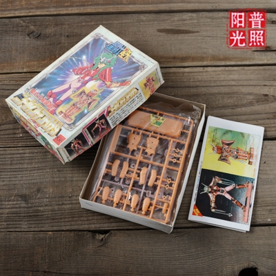 80年代90年代人气怀旧收藏绝版儿童老塑料拼装玩具圣斗士星矢