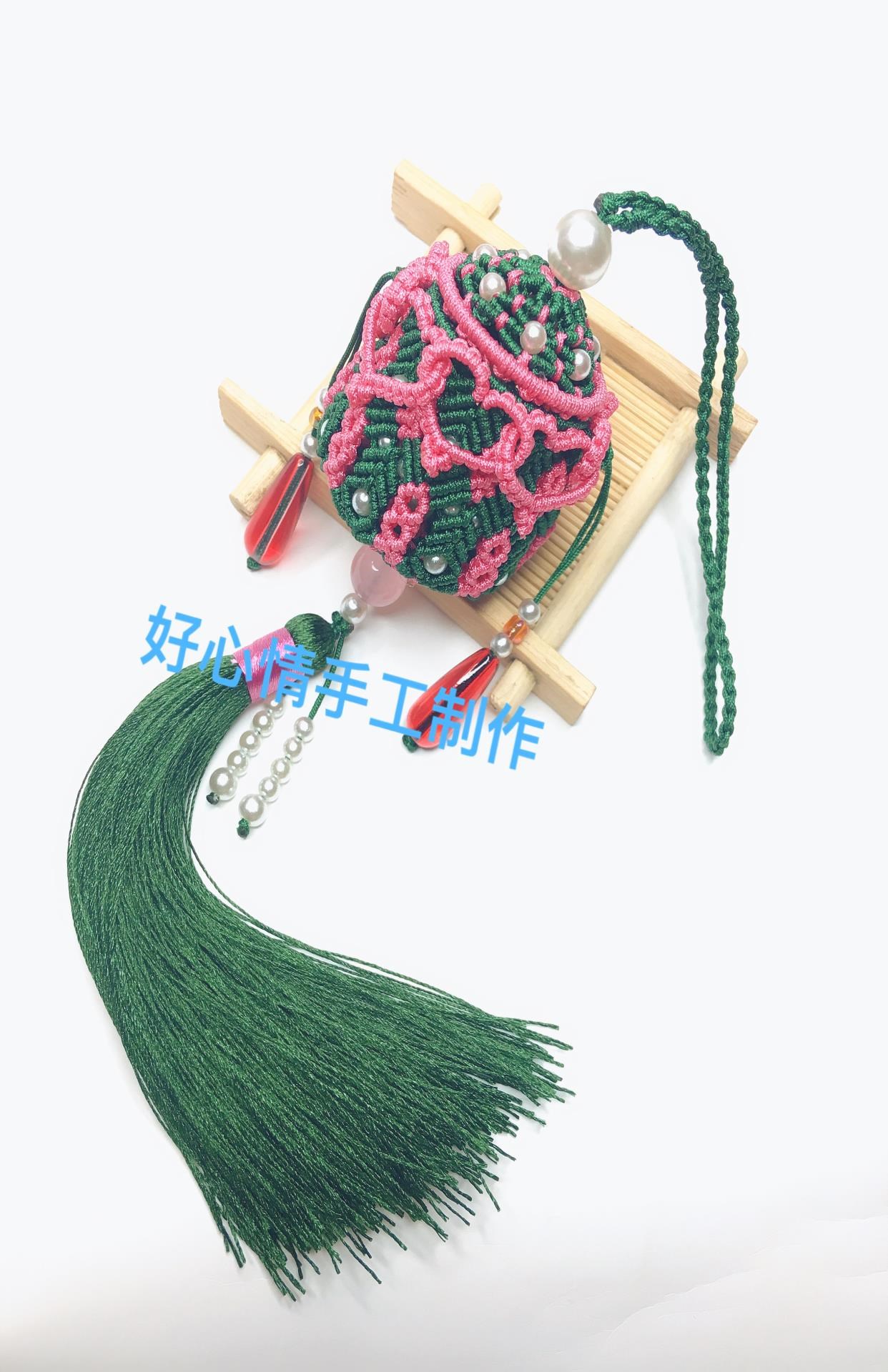 手工diy编织饰品挂件汽车挂饰