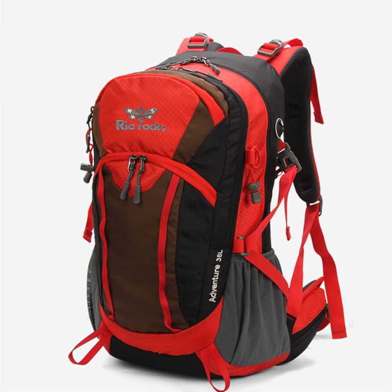 悬浮背负户外超轻登山包女轻便透气骑行爬山徒步双肩背包38l