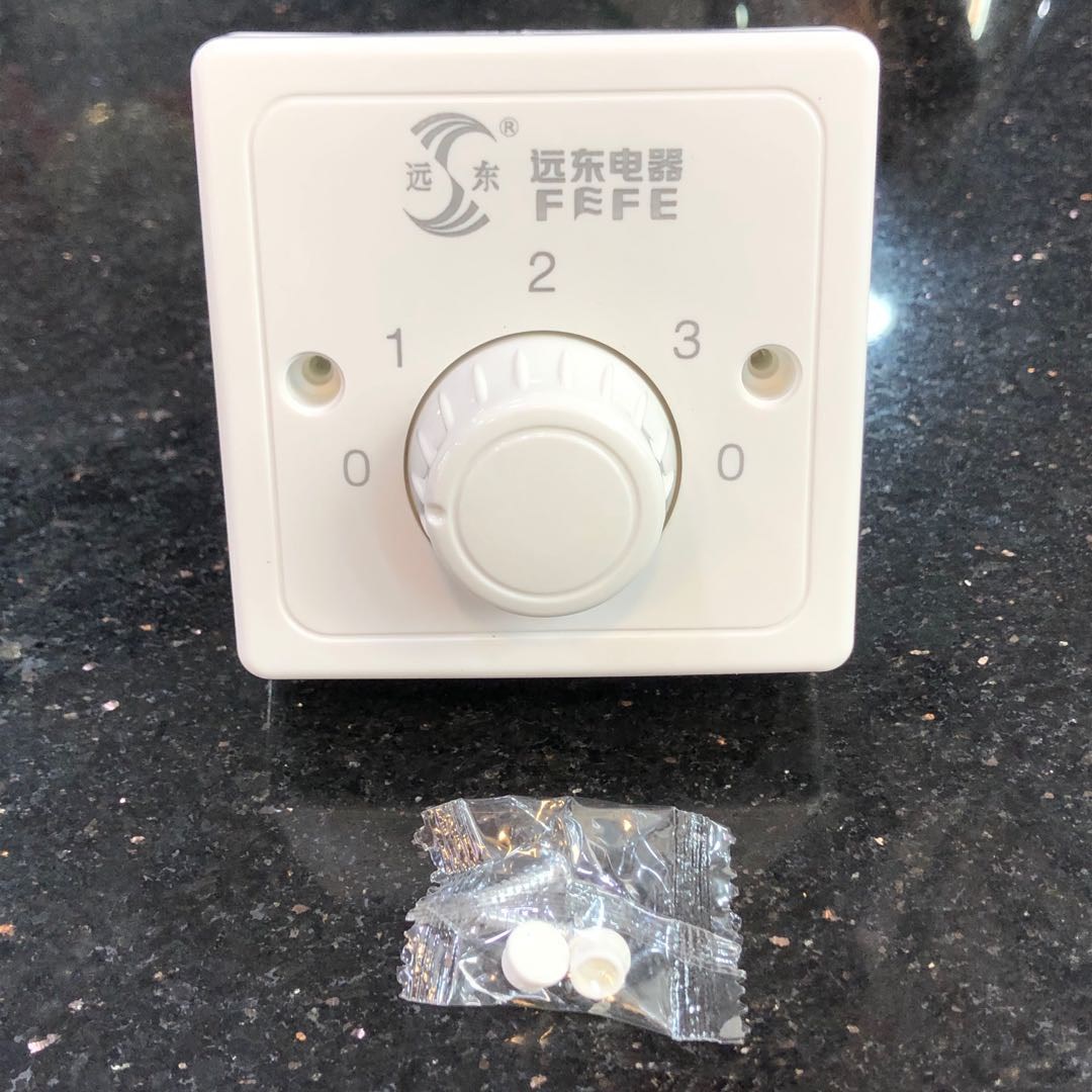 电风扇调速器三档开关图片