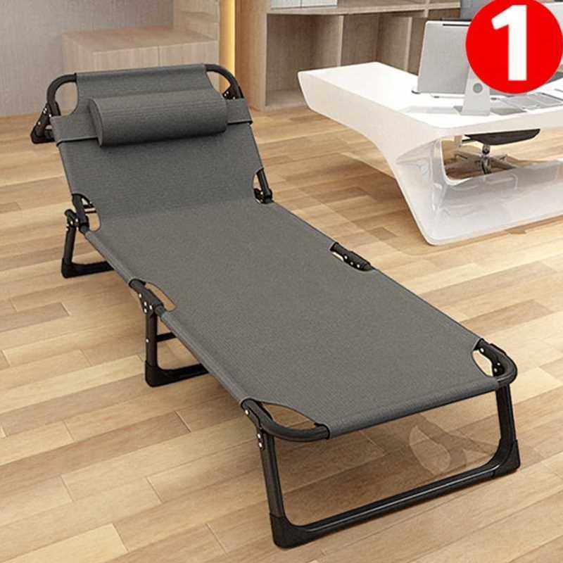 折叠床躺椅午休结实耐用便携款小巧轻便单人躺床办公室休息陪护床