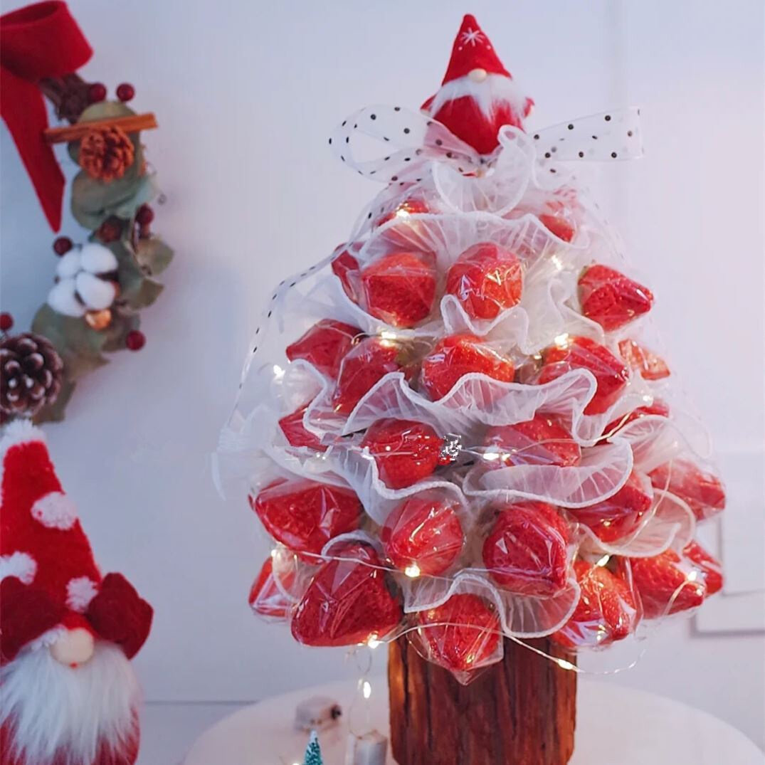 特价圣诞节礼物小礼品手工制作_草莓圣诞树diy材料包手工制作圣诞节