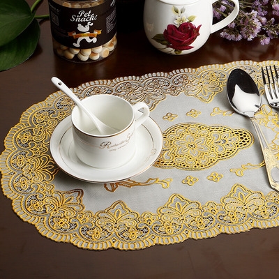 欧式餐垫高档奢华pvc图片