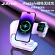 aresh三合一无线充电器magsafe磁吸式充电座适用苹果15手表iwatch快充applewatch底座iphone14pro耳机airpods