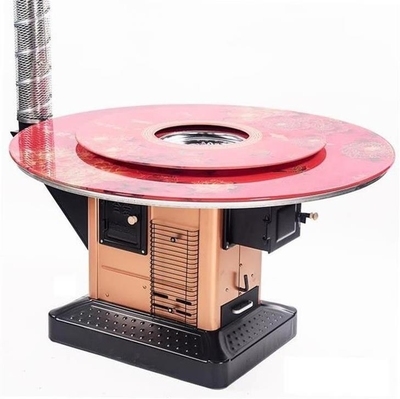 一折火炉取暖家用煤炭多功能_回风炉贵州家用农村柴火炉子柴煤炭两用