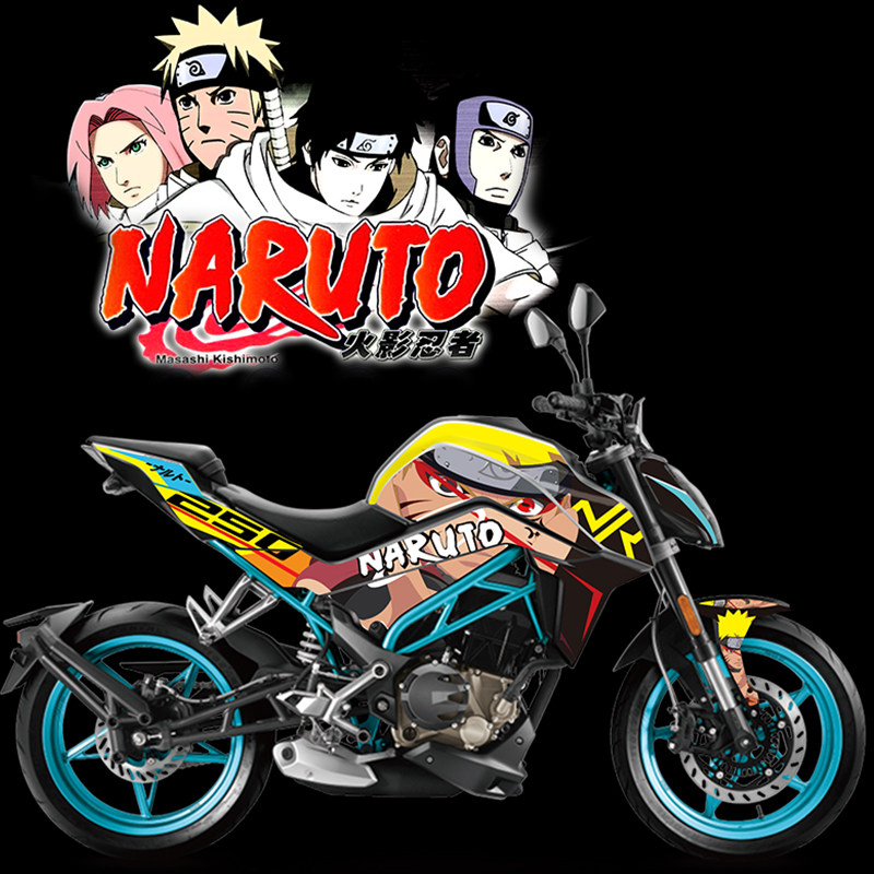 适用于春风nk250nk150nk400nk650摩托车贴花改装贴纸车身拉花