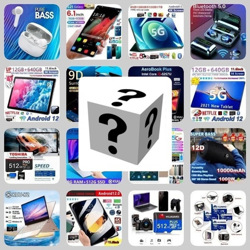 2021 New Lucky gift box Mystery Box Premium Electronic Produ