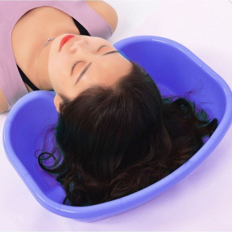 坐月子洗头神器平躺式孕妇床上瘫痪老人卧床大人躺着水池懒人病l