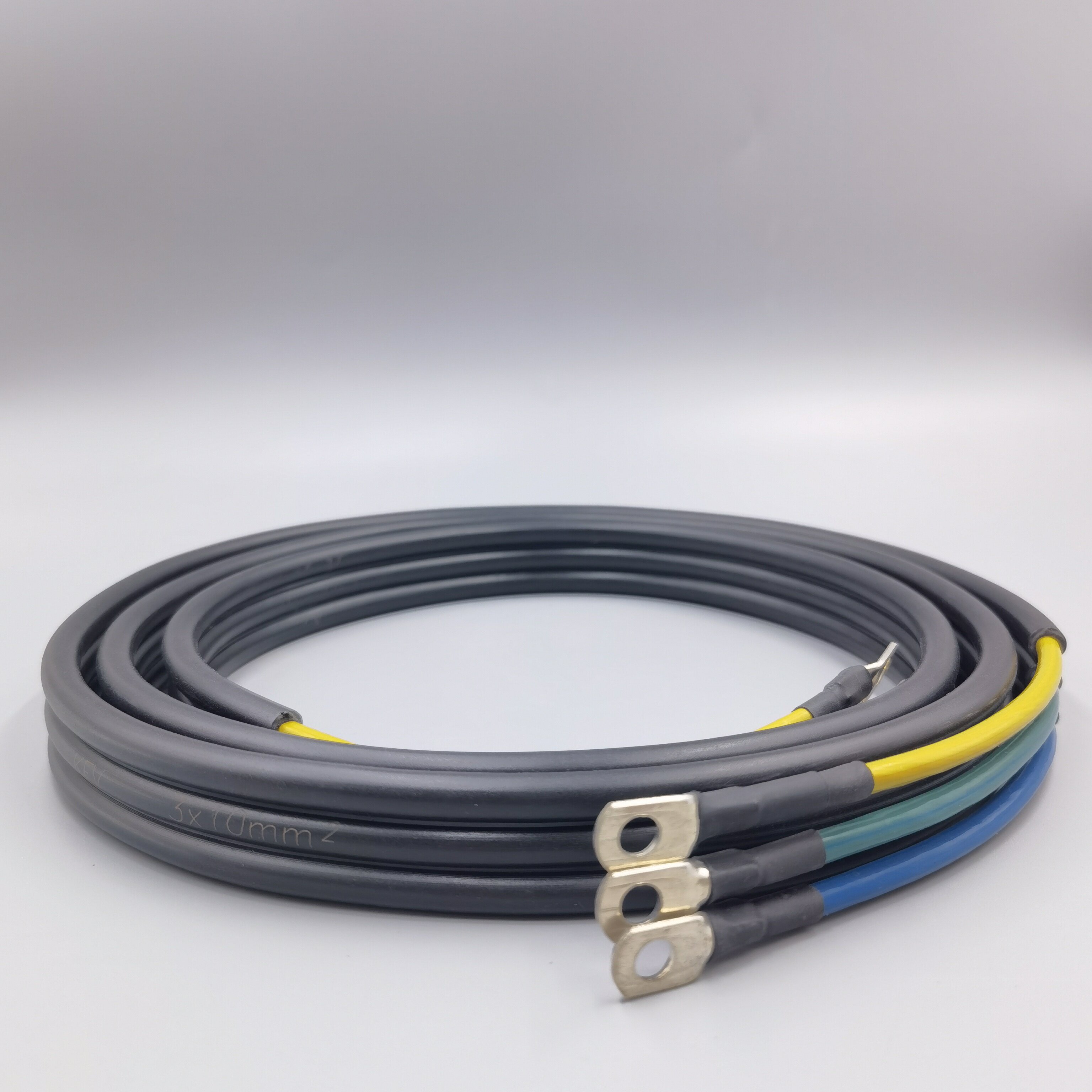 电动三轮车四轮车电机线8平方加粗耐高温无刷电机专用连接线