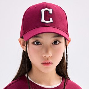 MLB儿童帽子男女简约NY刺绣队标棒球帽运动时尚鸭舌帽7ACP1503N