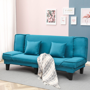 促沙发床可折叠多功能客厅小户型简约现代单人双人R简易两用懒品