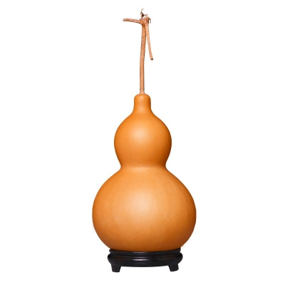 葫芦摆件文玩a精品风水客厅装饰特大号超大客x厅天然巨型亚腰莲花