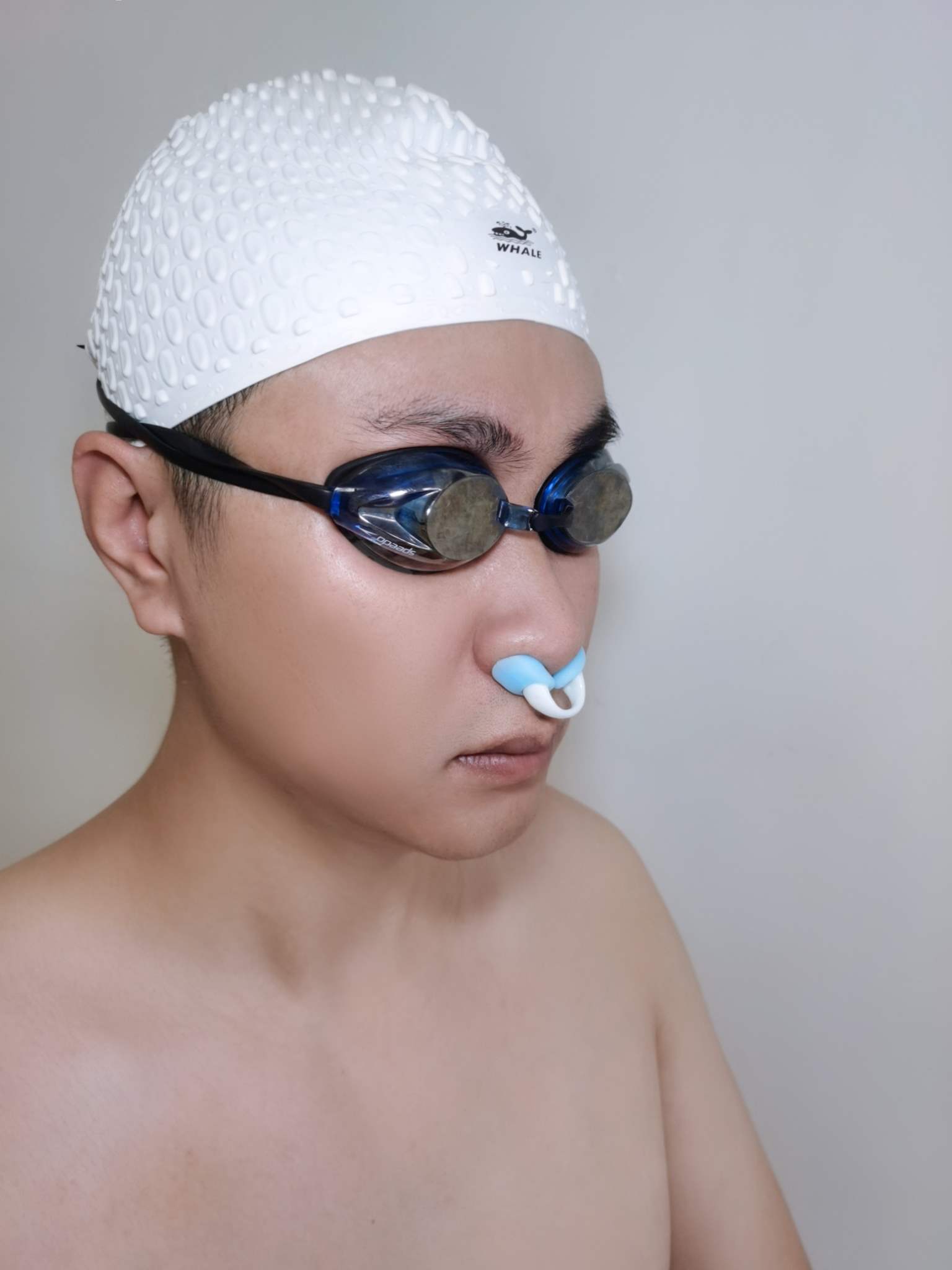 耳塞神器洗澡游泳鼻夹硅胶防呛水鼻塞专业潜水儿童套装宝宝用品