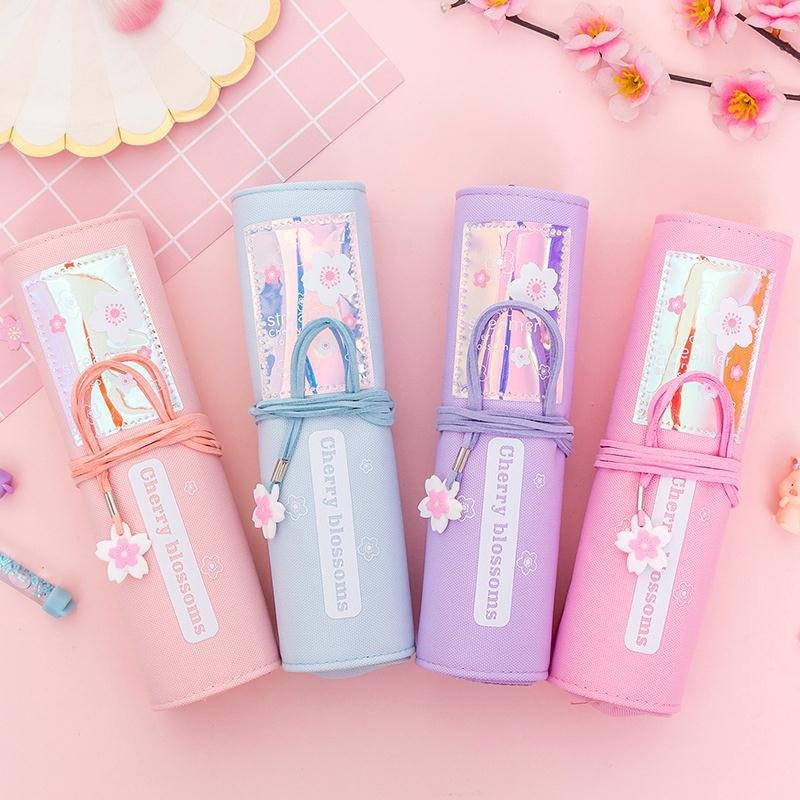 好看的笔袋冷门小众紫色中小学生女童女孩文具盒女生可爱仙气网红