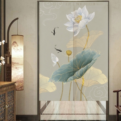 入户门帘遮挡进门卧室四季通用夏季防走光室内半帘隔断帘高端隐私