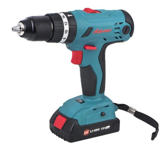 电动asaki电钻螺丝刀山崎18vad18dp工具充电起子锂电洒水