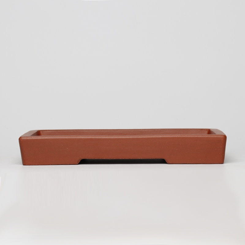 特价紫砂花盆长方形盆景浅盆