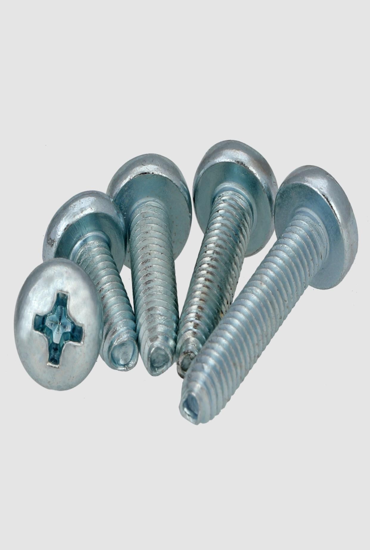 高强度盘头自攻锁紧螺钉m2m2.5m3m4m5m6自锁螺丝三角牙螺丝gb6