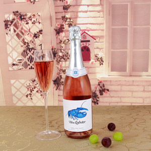 天鹅庄蓝龙虾托桃红起泡澳洲莫斯卡原瓶进口甜白葡萄酒果酒香槟酒