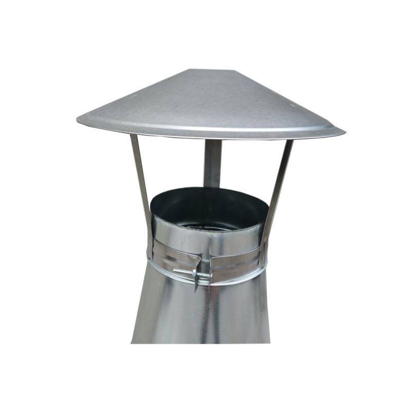 高档不锈钢风帽烟囱帽机油烟抽排通管出风k口屋顶烟风器伞形烟ins