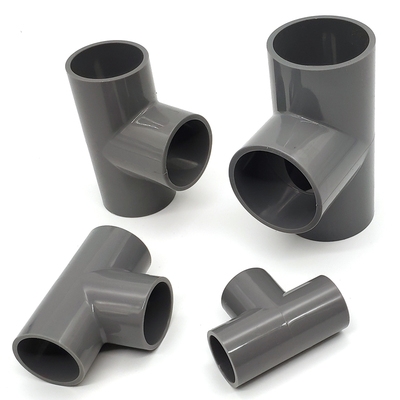 给水三通正接头鱼缸水管华亚等径自a来.upvc件塑料水管水族upvc