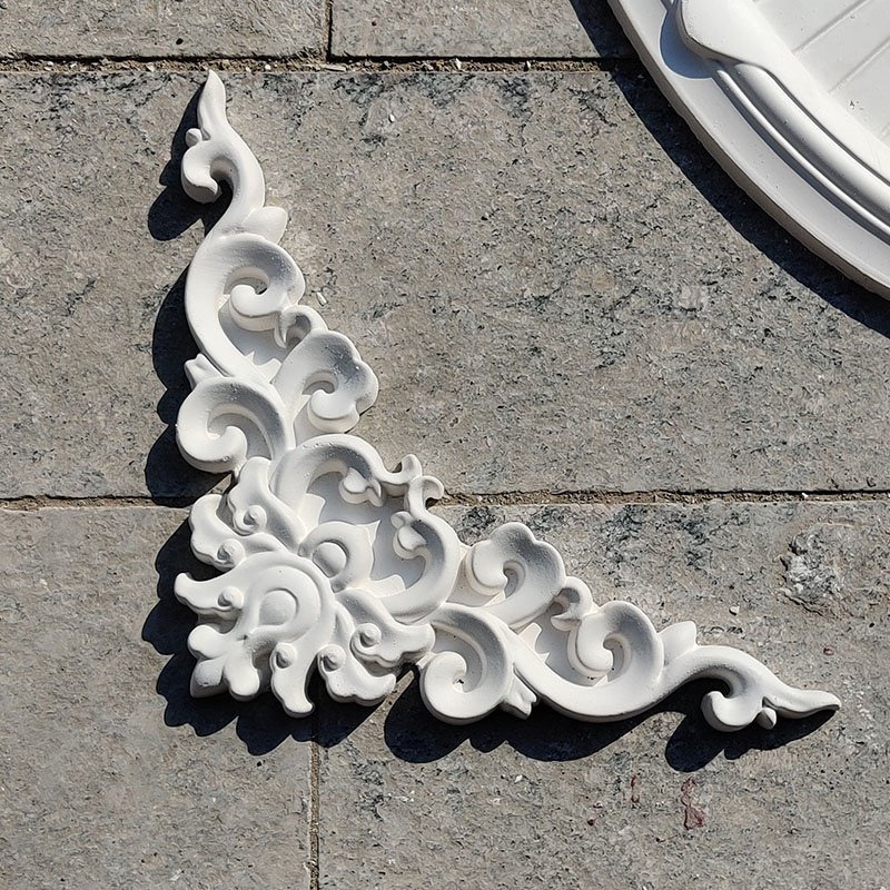 法式灯盘石膏线条角花雕花祥云欧式吊顶天花板背景墙装饰造型包邮