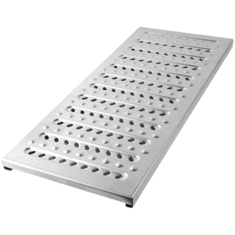 304不锈c钢排水沟盖板厨房地沟水槽下水道盖板通用定制雨水篦子