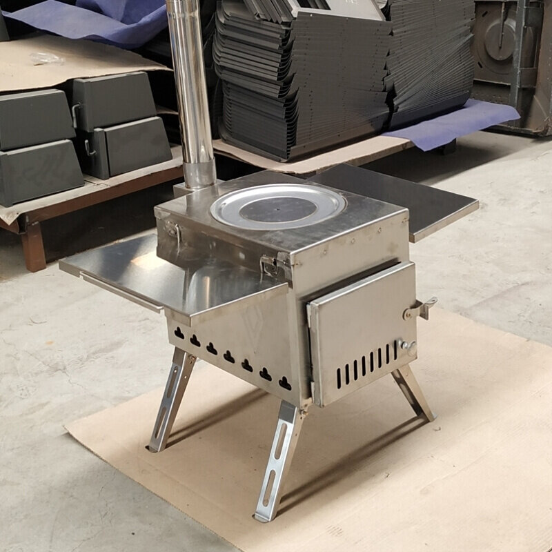 便携式柴火炉户外不锈钢节能柴火灶柴炉子防烫新款无烟环保猛火炉