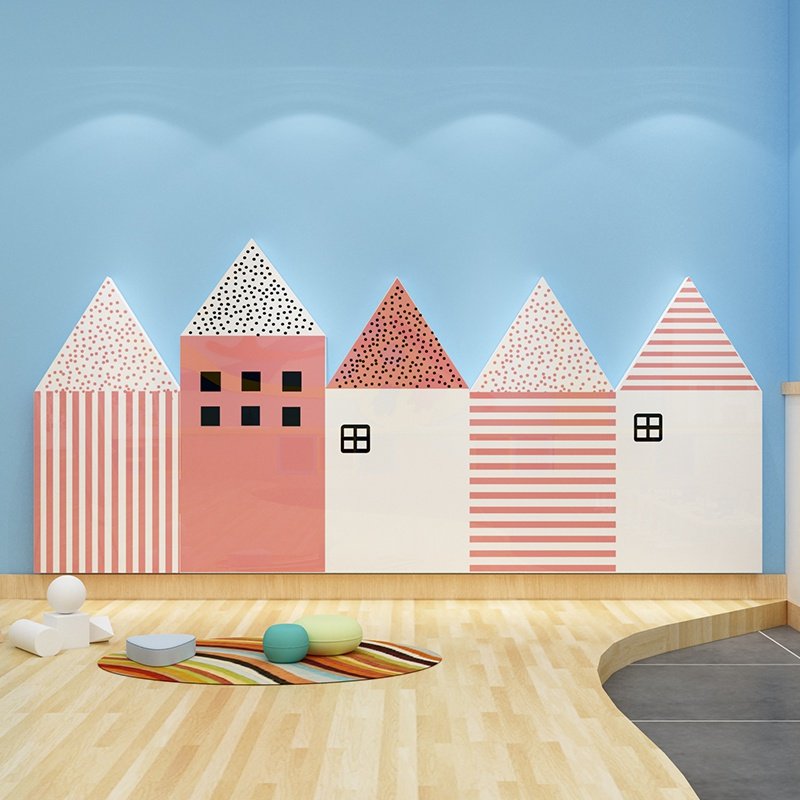 新品幼儿园墙贴面装饰培训机构大厅环境创r布置材料托管班级文化