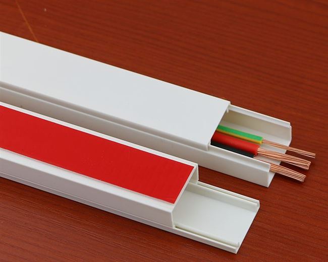 配线线搭料压管线加型木条槽厚转地条pvcq线角明塑电槽板装