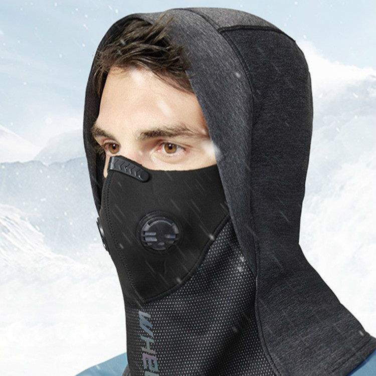 行面罩全脸摩托车冬季户外骑车防风防寒帽子保暖装备护脸头套男