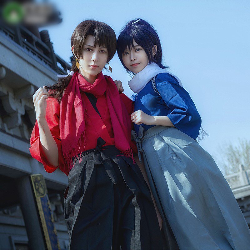 猫老师刀剑乱舞cos服装加州清光cosplay大和守安定内番和服武士服