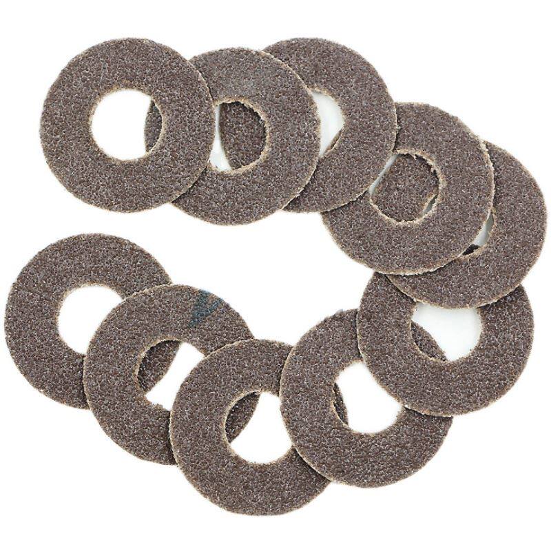 5寸圆形砂纸片圆盘植绒自粘沙纸125mm木工打磨片气磨机抛光沙皮纸