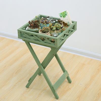 花架木质简易图片