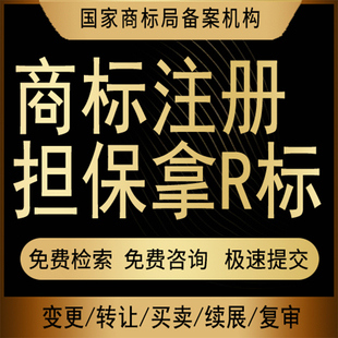 商标注册加急申请版权注册logo设计商标申请起名品牌美国商标注册