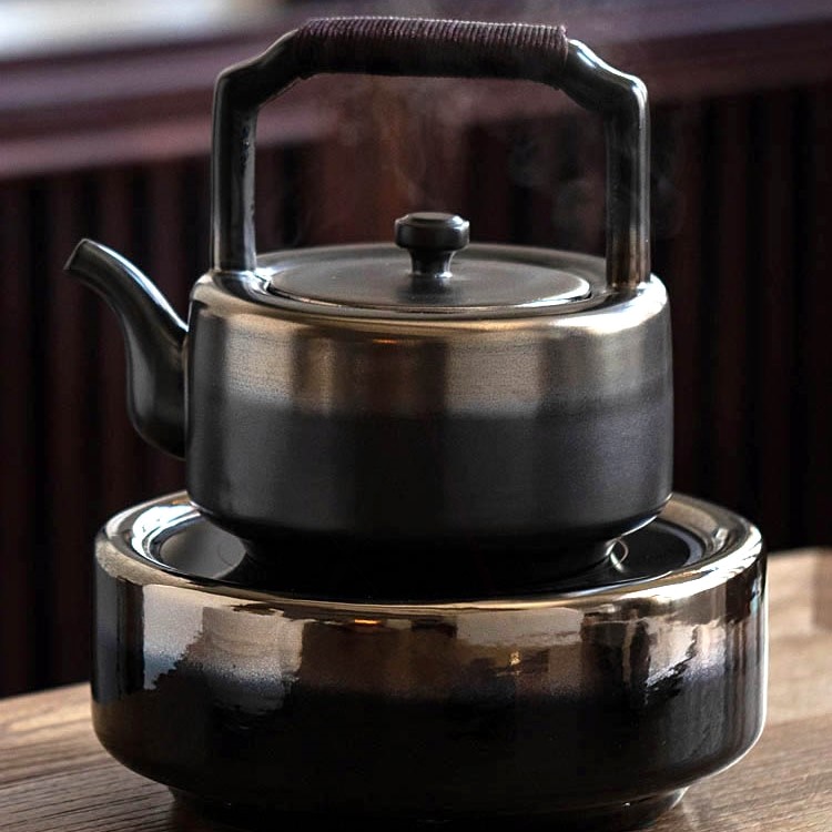 御汕堂静音电陶炉电热煮茶烧水家小型台式陶壶煮茶器用迷你泡茶炉