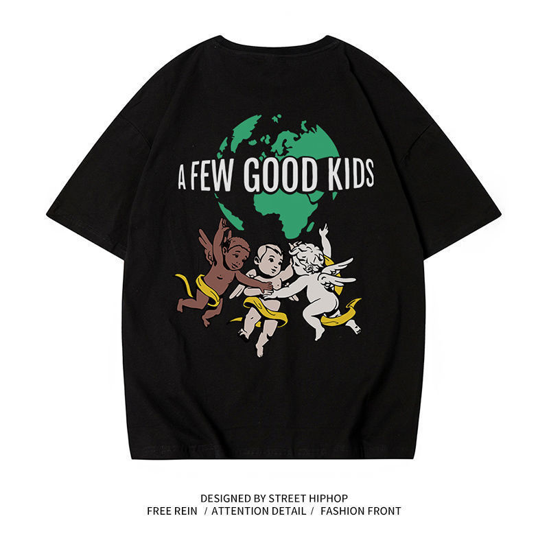 fff官方afgk秋季afewgoodkids印花加绒卫衣连帽潮牌上衣国潮