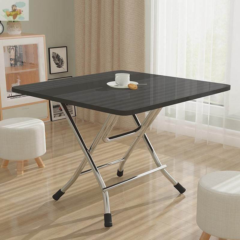 子小桌饭桌四方小桌简易叠方桌四角子四折脚桌gqw89_16正方形小型