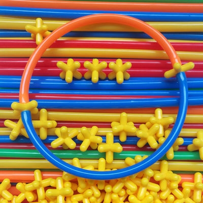 插管吸管积木玩具图片